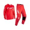 STRÓJ OFFROADOWY BLUZA I SPODNIE LEATT RIDE KIT MOTO 3.5 RED L